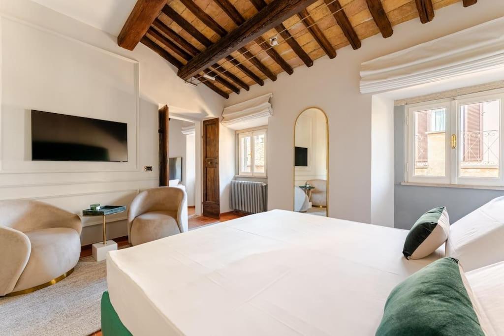 Lejlighed Giulia Penthouse - 5 Min Piazza Navona *